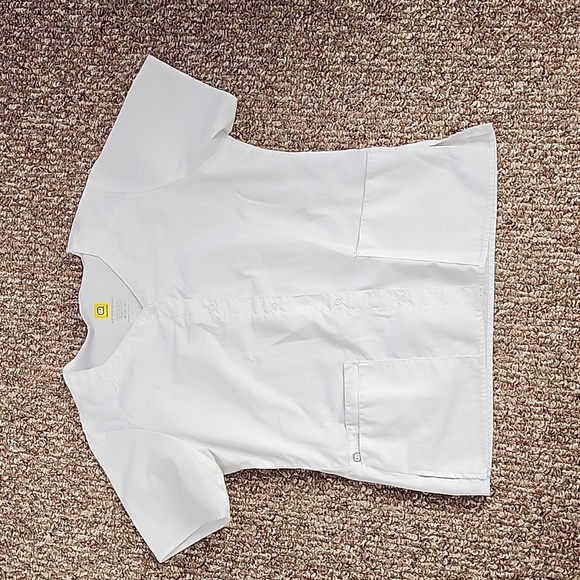 Wonderwork button down scrub top jacket M - Picture 5 of 5